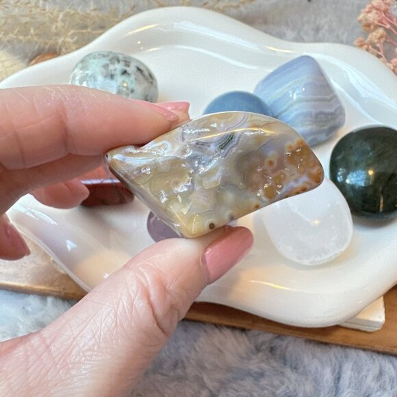 Set of 9 Crystal Tumbles - Picture 6 of 10